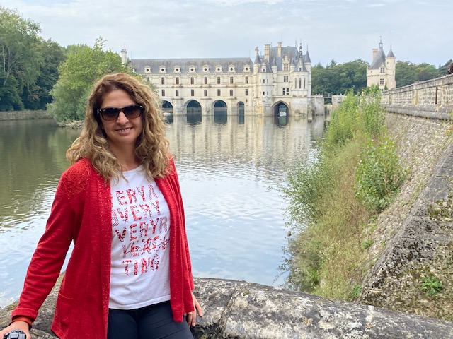 Vero at Chateau de Chenonceau