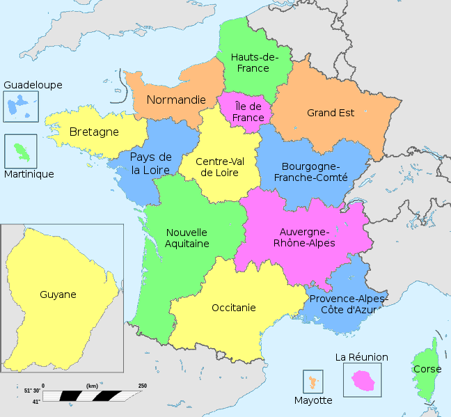 Regiones de Francia