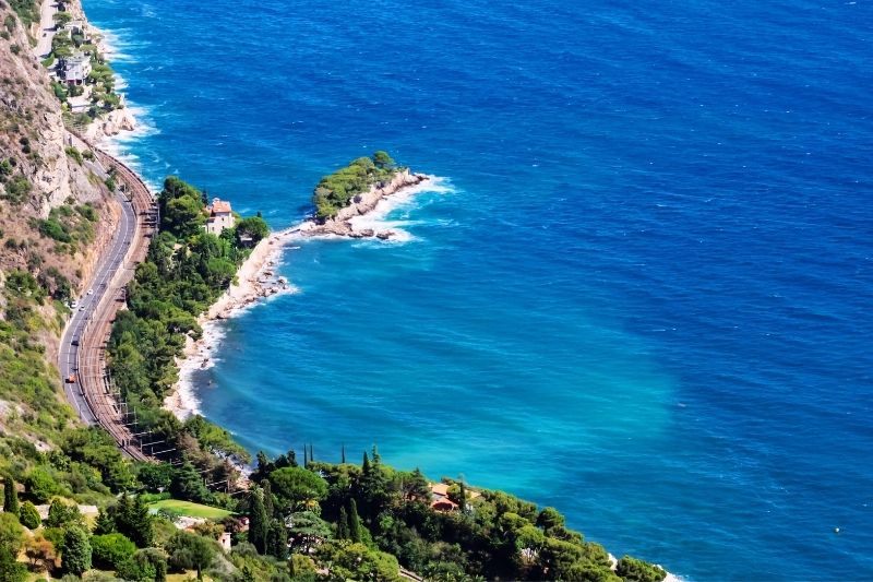 French Riviera road