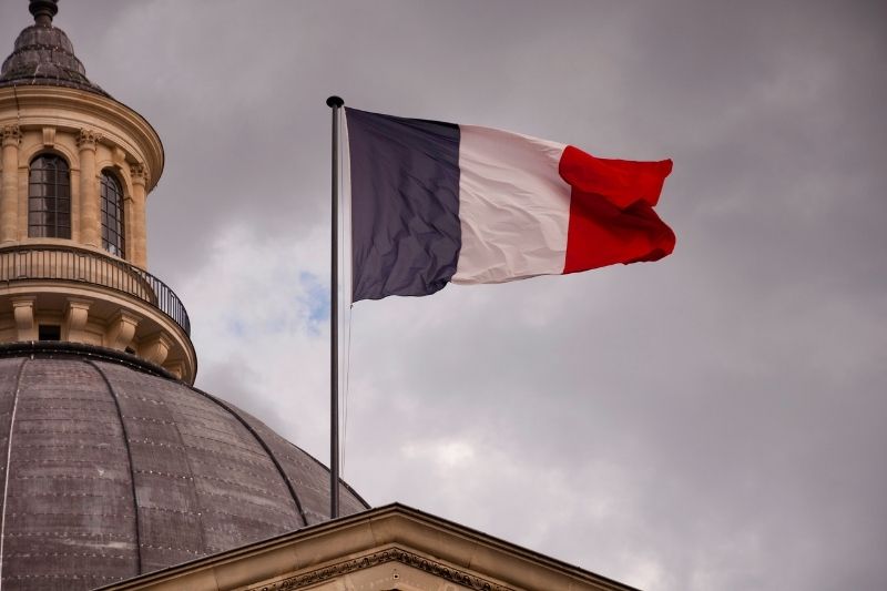 bandera de francia