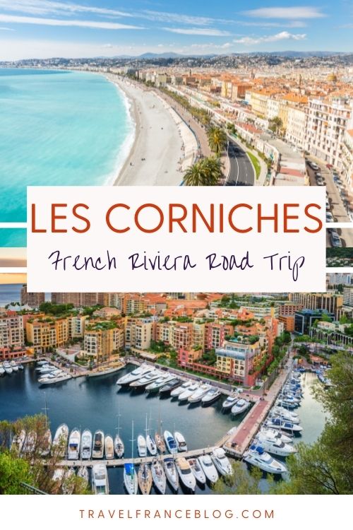 Viaje por carretera a Les Corniches por la Riviera francesa