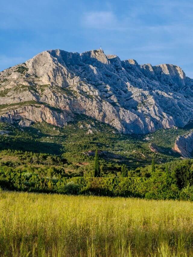Las montañas de Cezanne