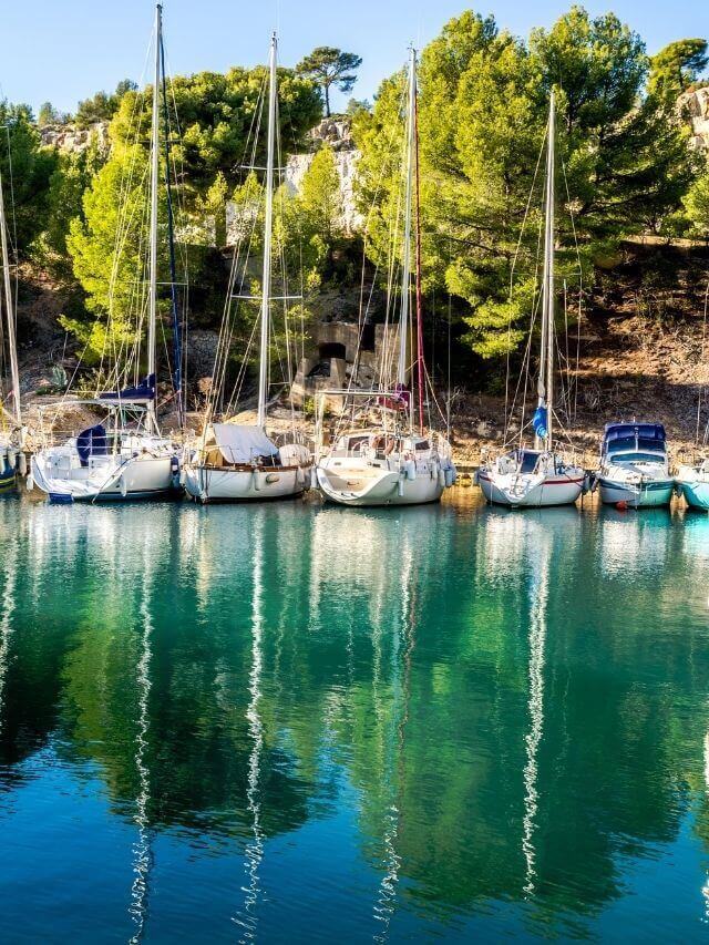 Calanques Sailboats National Park