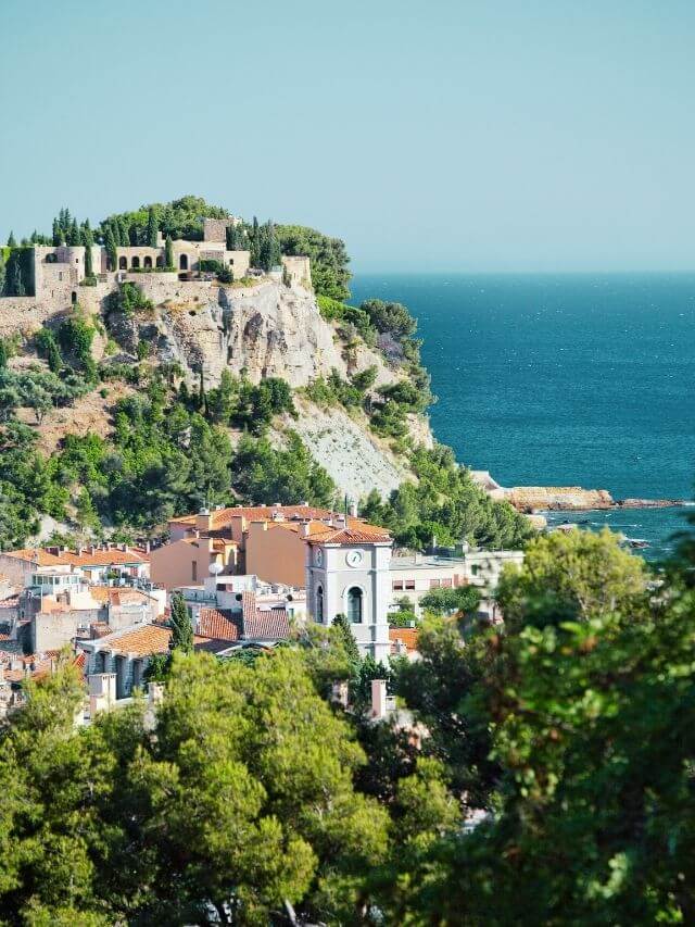 Castillo de Cassis, Francia