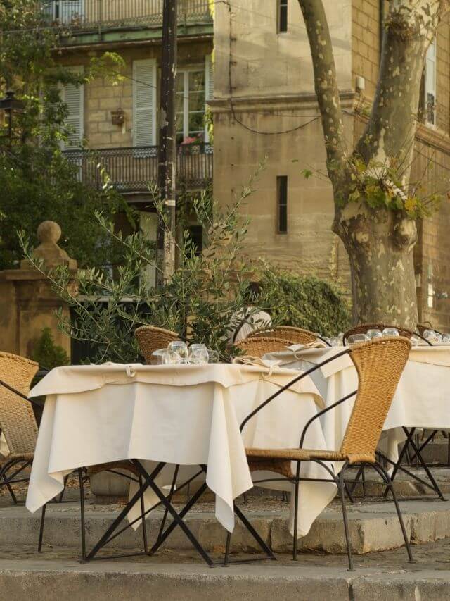 Restaurantes en el centro de Avignon