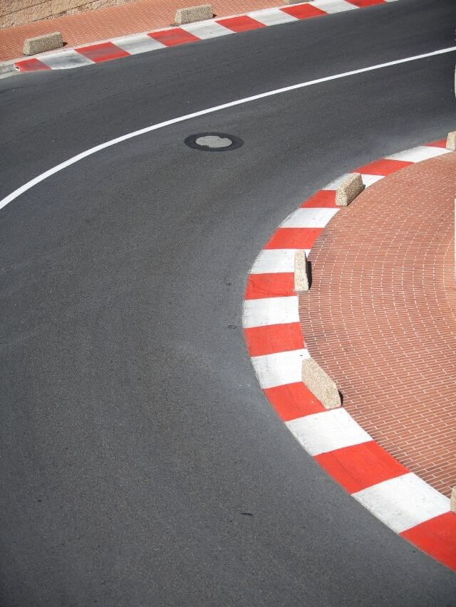 Monaco streets of Formula 1 circuit