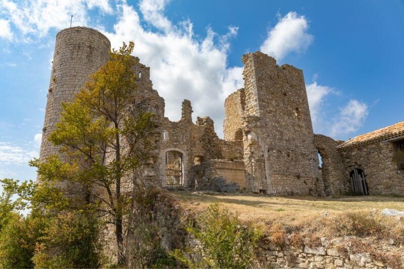 Bargeme Castle Ruins