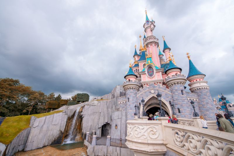 castillo de Disney paris