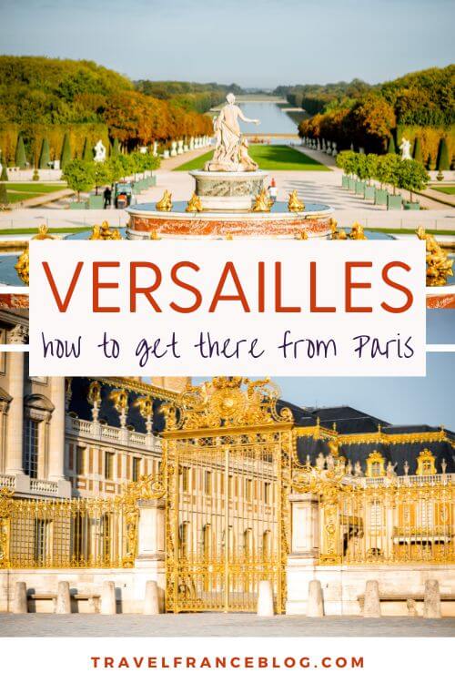 how to get from Paris to Versailles
