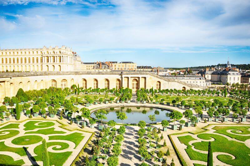 Jardines del palacio de versalles