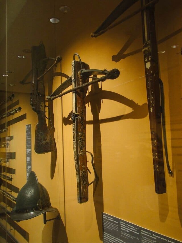Crossbows in the Military Museum of the Invalides