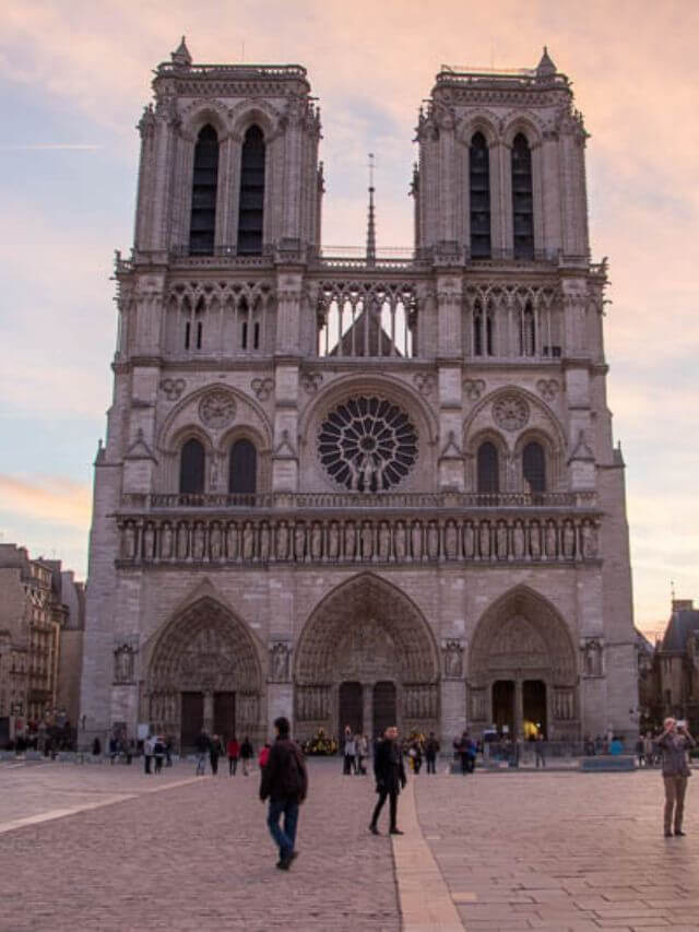 Notre Dame de París antes del incendio