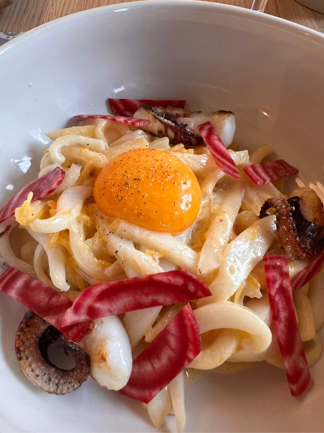 Carbonara de sepia en Printemps