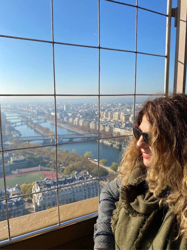 Views of the Seine from the Eiffel Tower