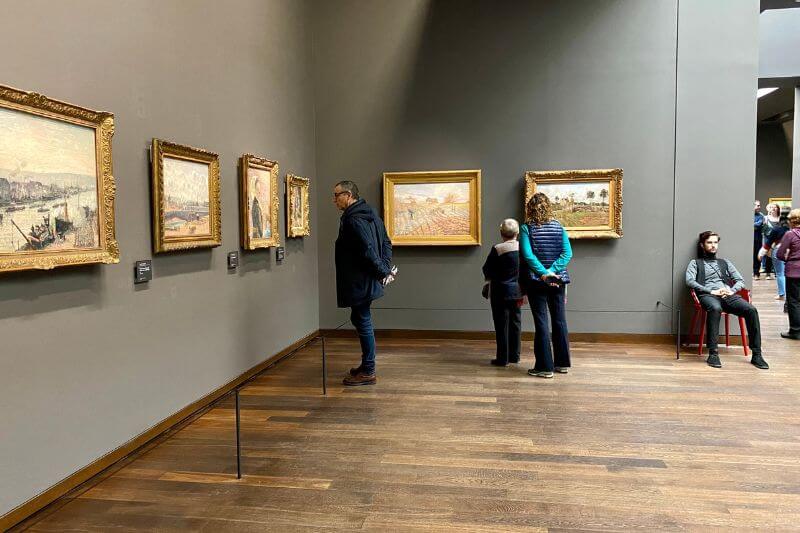 Sala impresionista Museo de Orsay