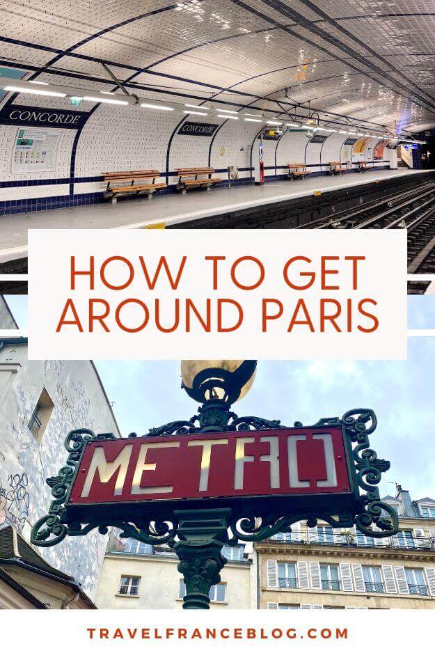 Getting around Paris