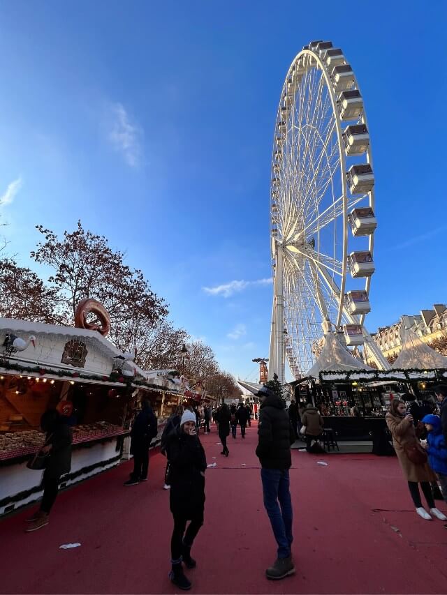 Jardin de Tullerias en Navidad