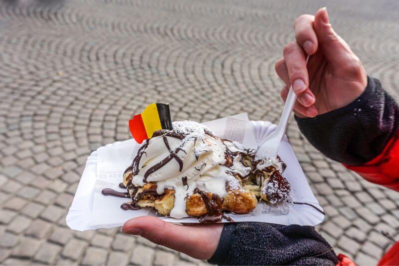 street food Waffle