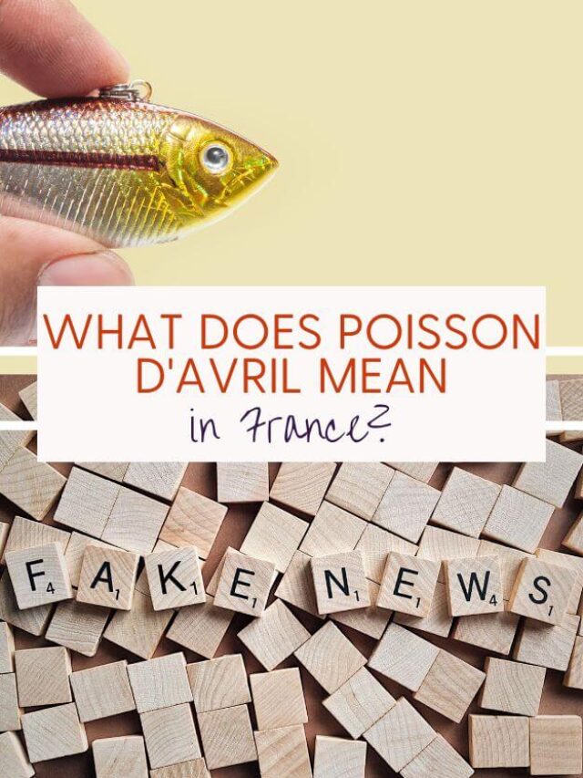 What is the Poisson d’Avril in France?