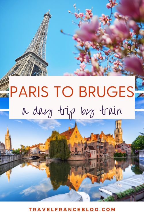 From Paris to Bruges in a day by train