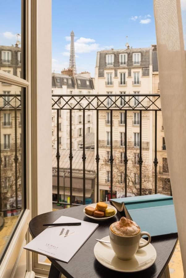 View from the hotel le Walt de Paris