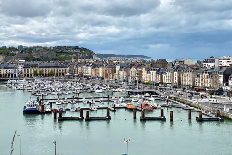 Port of Dieppe in Normandy