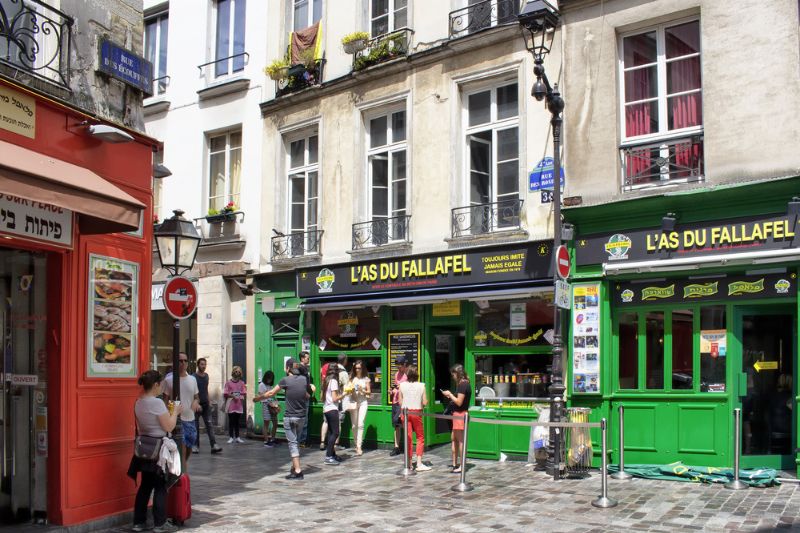 where to eat in paris on a budget - du Fallafel