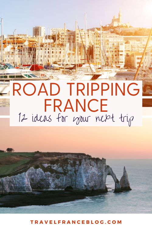Road trip itineraries across France