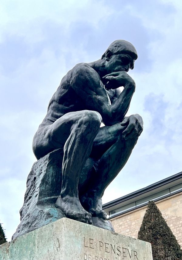 Rodin Museum, sculpture of the Thinker