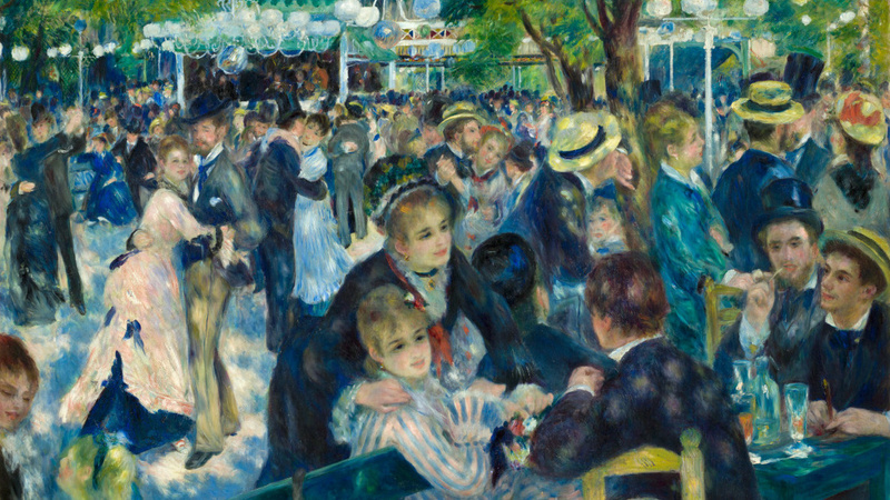 Dance at the Moulin de la Galette by Renoir