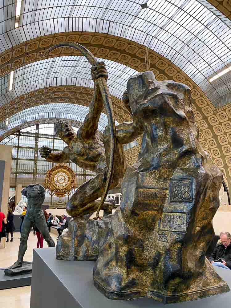 Escultura de Heracles del Museo de Orsay