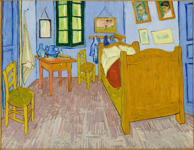 la habitación de Van Gogh en Arles