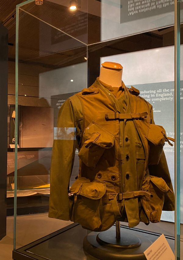 Uniform in Normandy museum