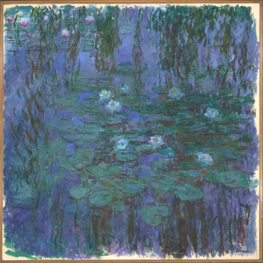Blue Nymphs Monet