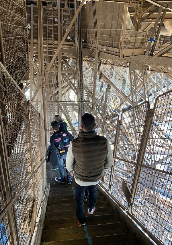 Escaleras de la Torre Eiffel