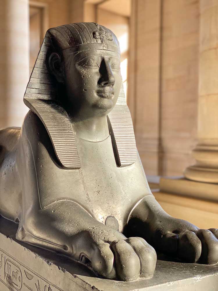 egyptian art Louvre museum