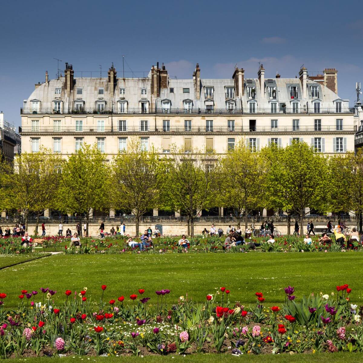 Descubre los bellos parques y jardines de París