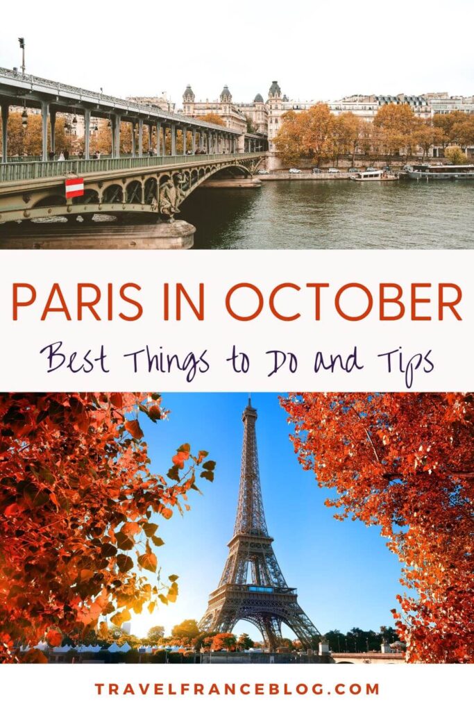 best things to do in paris in october