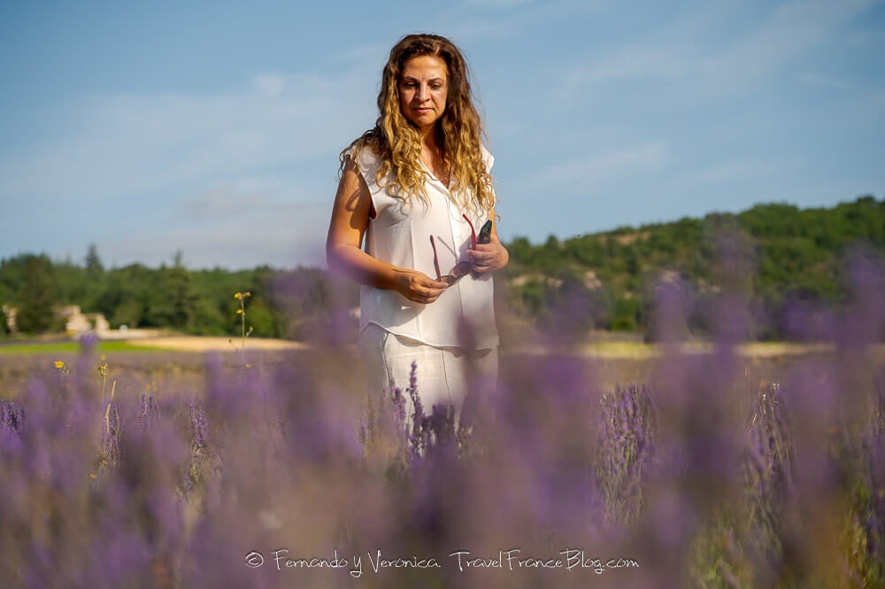Me on a lavender field in Valensole during summer, one of the best seasons in France