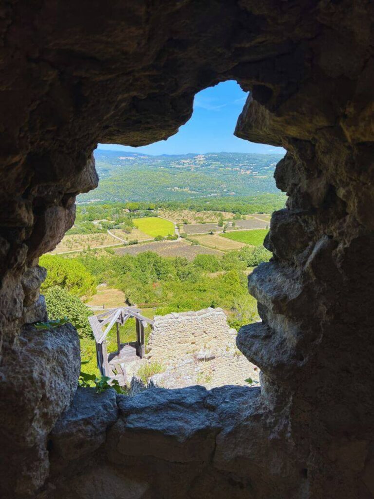 Saignon views from the wall